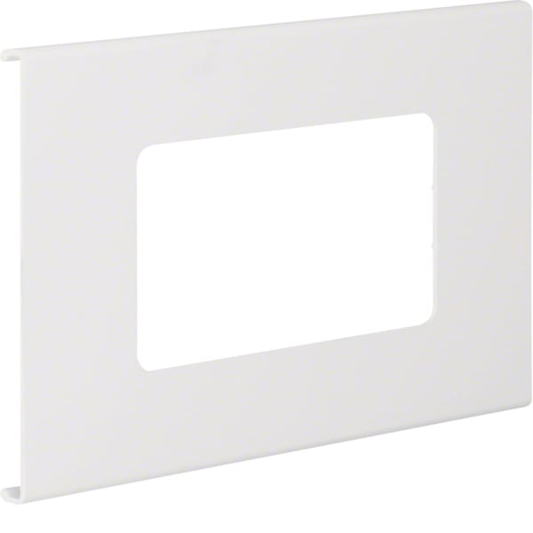 TEHALIT - Blende 2-fach R7 PVC FB OT 150 vsweiß