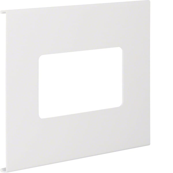TEHALIT - Blende 2-fach R7 PVC FB OT 190 vweiß