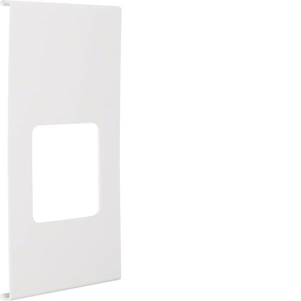 TEHALIT - Blende 1-fach R7 PVC FB OT 230 vweiß