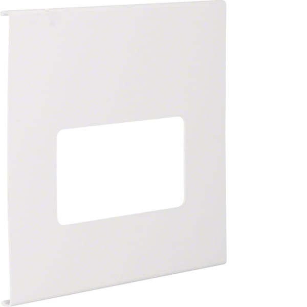 TEHALIT - Blende 2-fach R7 PVC FB OT 230 vweiß