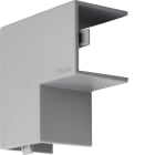 TEHALIT - Flachwinkel zu LF 25x25mm lichtgrau