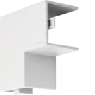 TEHALIT - Flachwinkel zu LF 25x25mm verkehrsweiß