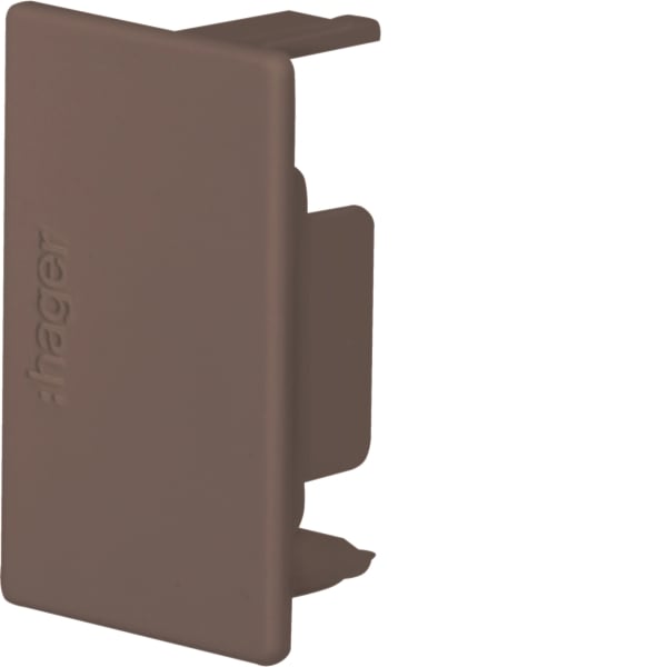 TEHALIT - Endstück zu LF 30x45mm braun