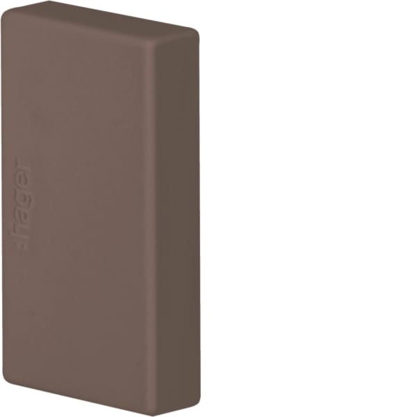 TEHALIT - Endstück zu LF/LFF 20x33mm braun