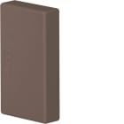 TEHALIT - Endstück zu LF/LFF 20x33mm braun