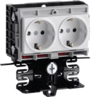 TEHALIT - Gerätetr-Techteil 2 STD SL 20x55 vweiß