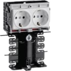 TEHALIT - Gerätetr-Techteil 2 STD SL 20x115 vweiß