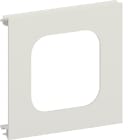 TEHALIT - Blende 1-fach R18 PVC BR OT 120 vweiß