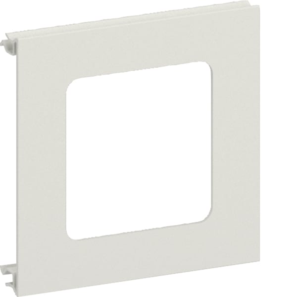 TEHALIT - Blende 1-fach R7 PVC BR OT 120 vweiß