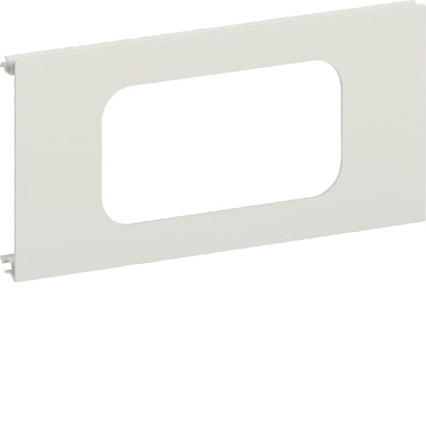 TEHALIT - Blende 2-fach R18 PVC BR OT 120 vweiß