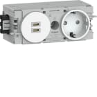 TEHALIT - Steckdose 1f+USB C/C PD Wago C-Profil vw