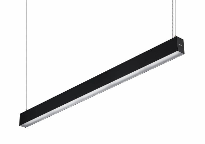 PHILIPS LIGHTING - SP532P LED47S/940 PSD PI5 SM2 L1410 BK Anbau/ Abhängeleuchte.