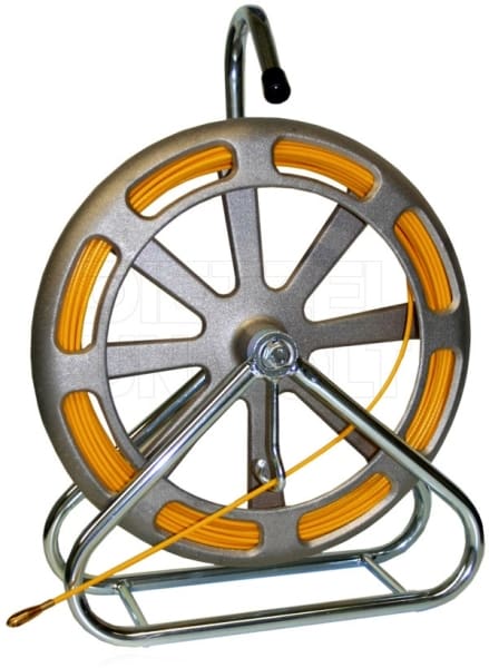 DIETZEL - Kabeleinziehgerät, 50 m, Kabelmax, Ø 4,5 mm, Stahlrohrgestell, ohne Zubehör