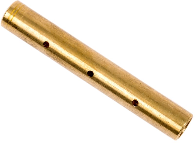 DIETZEL - Verbindungshülse, Röhrenaal, für Ø 11 mm Glasfaserband, Messing