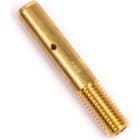 DIETZEL - Anfangshülse, Röhrenaal, 72 mm, für Ø 9 mm Glasfaserband, Messing