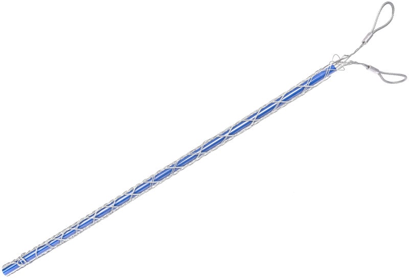 DIETZEL - Kabelziehstrumpf,2 Schlaufen,geteilt,Ø40-50mm,Wirklänge 900mm,Stahllitze verz