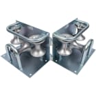 DIETZEL - Eckrolle, Ø 110 mm, 450x270x300 mm, Aluminium