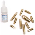 DIETZEL - Service-Set, 5x Anfangs-, 3x Verbindungshülse, 1x Führungskopf, 1x Spezialkleber