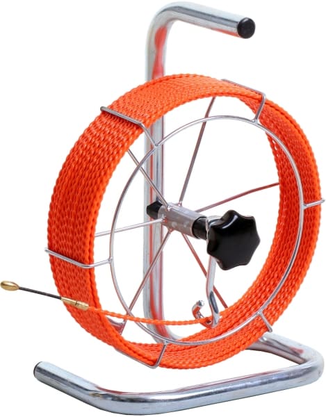 DIETZEL - Einziehband, Kati-Twist, 25 m, Ø 4,5 mm Polyesterband, rot