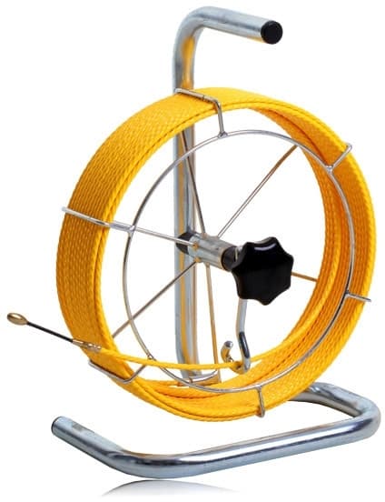 DIETZEL - Einziehband, Kati-Twist, 20 m, Ø 5,2 mm Polyesterband, gelb