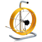 DIETZEL - Einziehband, Kati-Twist, 40 m, Ø 5,2 mm Polyesterband, gelb