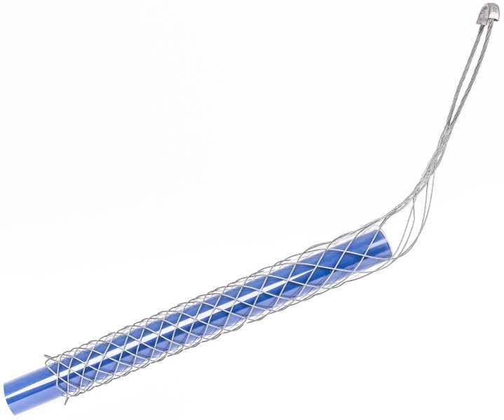 DIETZEL - Kabelhaltestrumpf,1 seitliche Schlaufe,Ø20-25mm,Wirklänge 260mm,Stahllitze verz