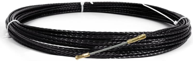 DIETZEL - Einziehband, Kati-Twist 2.0, 20 m, Ø 4,5 mm Polyesterband, schwarz