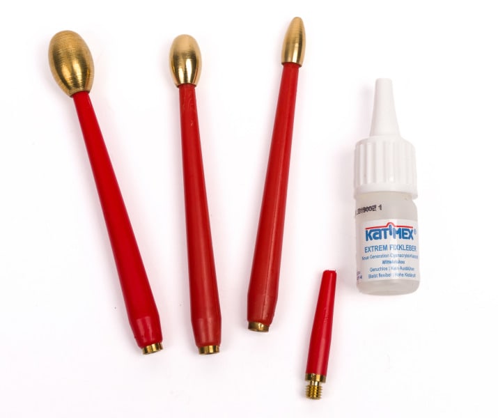 DIETZEL - Flexi-Sonde, SET, mit Führungskopf, # 7/10/13 mm, M5, Anfangshülse 2.0,Spezialkleber 3g