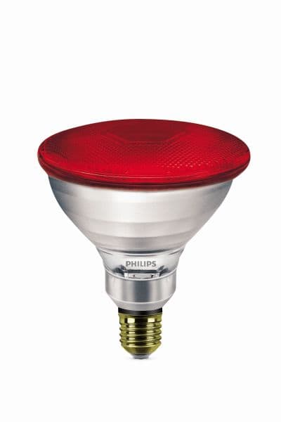 PHILIPS LIGHTING - PAR38 IR 175W E27 230V Red 1CT/12