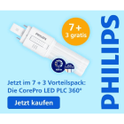 PHILIPS LIGHTING - Promo Set CorePro PLC 360D 6.9W 3CCT 2P G24d 7+3