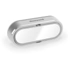 HONEYWELL HOME - Funk Taster mit Namensschild, IP55, Silber, Querformat