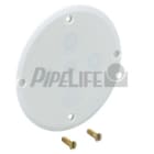 PIPELIFE - Verschlussdeckel für Verbindungsdosen, flammwidrig Ø75mm