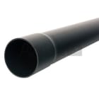 PIPELIFE - Kabelschutzrohr aus PVC starr, 3m, schwarz Ø110mm