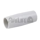 PIPELIFE - Steck-/Haftmuffe 50 hellgrau