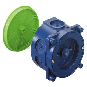 PIPELIFE - Beton Gerätedose PERILEX/CEE 2teilig Tiefe=71mm Öffnung=70mm