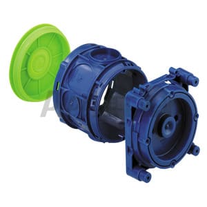 PIPELIFE - Beton Geräte-Verbindungsdose 3teilig Tiefe=68mm Öffnung=60mm
