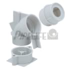 PIPELIFE - Beton Rohrkapsel / Rohrkrümmer-Set für Rohr Ø25mm