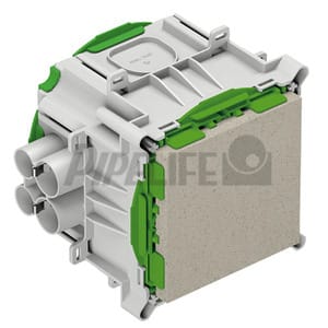 PIPELIFE - Einbaugehäuse IBT LED1 Fermacell Auslassöffnung bis100X100mm
