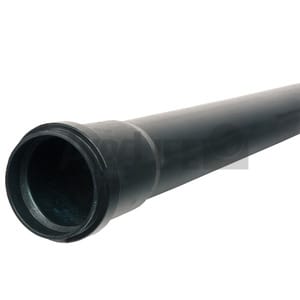 PIPELIFE - Kabelkanalrohr DA110 aus PE, 6m schwarz