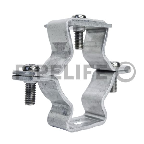 PIPELIFE - 32mm Alurohrschelle mit PE-Anschl.