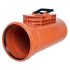 PIPELIFE - PVC KG Putzstk m.Deckel DN/OD500