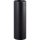 LEUCHTWURM - Wandleuchte, Up&Down, rund dm8, schwarz, 2x GU10
