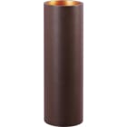 LEUCHTWURM - Wandleuchte, Up&Down, rund dm8,moccabraun innen gold,2x GU10