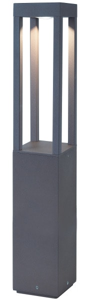 LEUCHTWURM - LED Poller, Aluminium, anthrazit, 7W, 3000K, 560lm, IP54