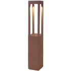 LEUCHTWURM - LED Poller, Aluminium, rost, 7W, 3000K, 560lm, IP54