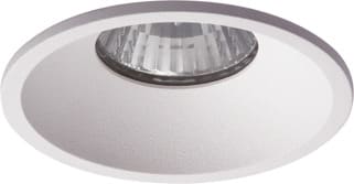 LEUCHTWURM - Deckeneinbaustrahler 230V rund weiß DM80 1x GU10