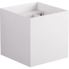 LEUCHTWURM - Wandleuchte IP54 weiß UP/DOWN 10x10x10 2x3000K