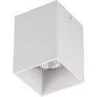 LEUCHTWURM - Deckenleuchte quadr. starr weiß 80x80x110 1x GU10