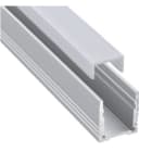 LEUCHTWURM - LED Schiene alu eloxiert Abd. Opal 18,4/19,7/3000