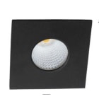 LEUCHTWURM - Strahler IP65 eckig starr SW 8W 3000K 710lm dim. DA 68mm